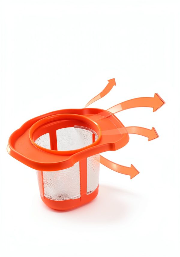 LUXRILIX HHVKF10 Orange Vacuum Filter Replacement Handheld-3