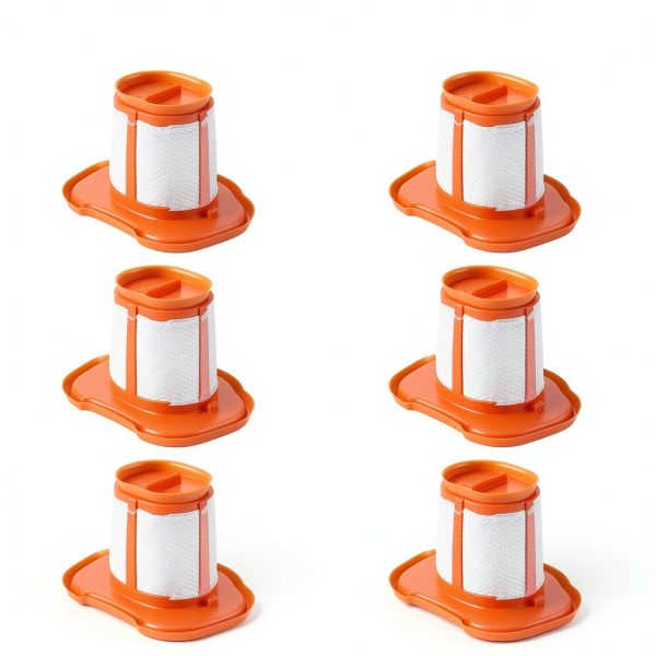 LUXRILIX HHVKF10 Orange Vacuum Filter Replacement Handheld-4