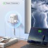 TROND Power Strip Surge Protector Rotating Outlet USB-2