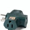 GFQHF 3 Outlet Splitter Heavy Duty UL Listed Power Tap-2