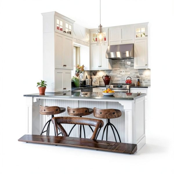 GE Wall Outlet Extender 6 Outlet Power Strip White-5