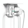 MIFASOPOWER Wall Outlet Extender 9 in 1 USB Charging Shelf-6