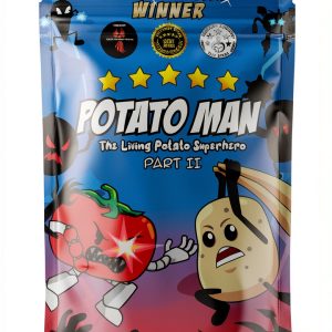 Potato Man Graphic Novel Kids Science Fiction Comic Book-0