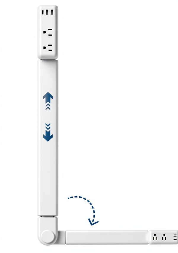 Outlet S01 Extender 5 Port Charging 180 Degree Swivel-0