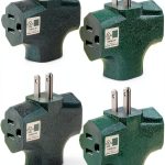 GFQHF 3 Outlet Splitter Heavy Duty UL Listed Power Tap-0