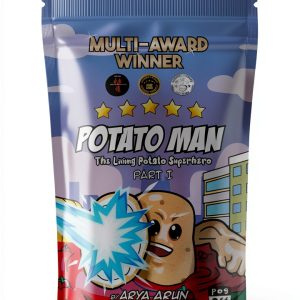 Potato Man Comic Book Childrens Science Fiction Graphic-0
