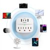 One Beat Power Strip USB Outlet Adapter White Non Surge-4