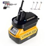 Swidan Dyson V7 V8 Dewalt Battery Adapter Fireproof ABS-0