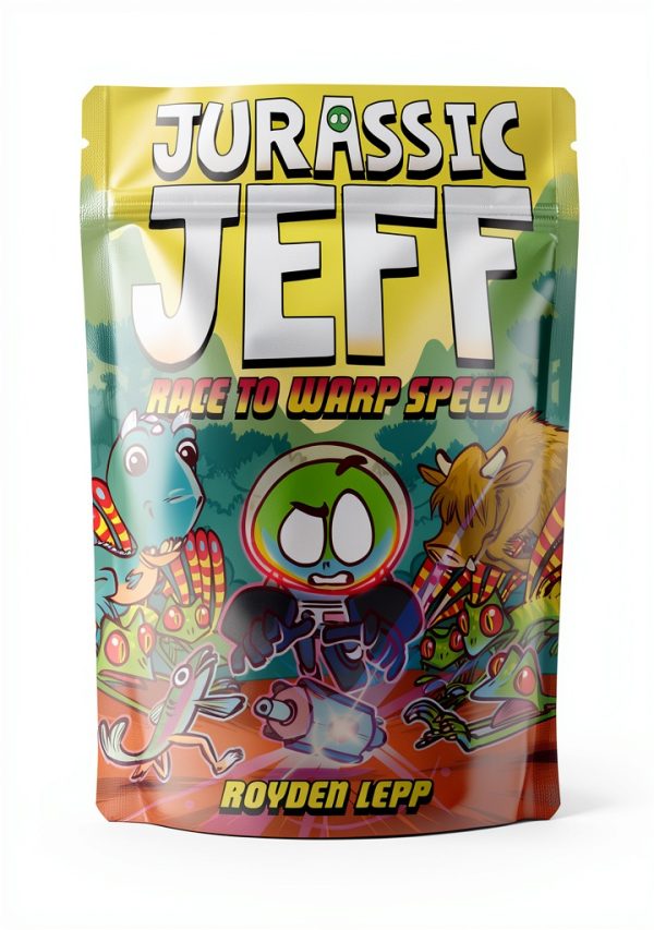 Jurassic Jeff Graphic Novel Kids Science Fiction Adventure-0