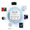 One Beat Power Strip USB Outlet Cruise Approved White-4