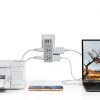Tessan Wall Outlet Extender Rotating Plug Surge Protector-5