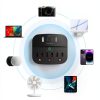 One Beat Surge Protector Outlet Extender USB Charging Black-6