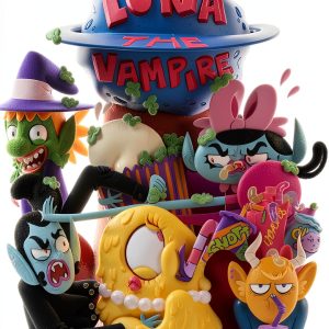 Luna the Vampire Graphic Novel Childrens Science Fiction-0