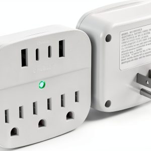 One Beat Power Strip USB Outlet Cruise Approved White-0