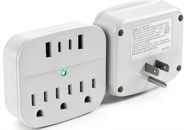 One Beat Power Strip USB Outlet Cruise Approved White-0