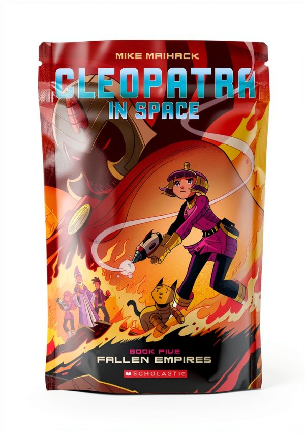 Cleopatra in Space Scholastic Graphic Novel Kids Sci-Fi-0