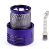 Aziliogcc Dyson V10 SV12 Replacement Filter Purple Washable-1