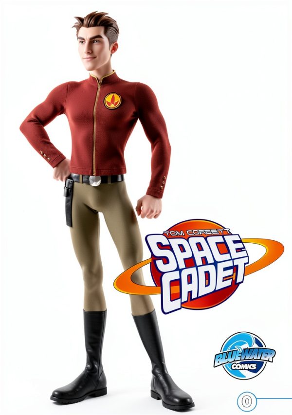 Tom Corbett Space Cadet Graphic Novel English Childrens Book-0