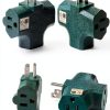 GFQHF 3 Outlet Splitter Heavy Duty UL Listed Power Tap-1