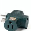 GFQHF 3 Outlet Splitter Heavy Duty Vinyl Safe Grounded-2