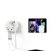 One Beat Power Strip USB Outlet Adapter White Non Surge-2
