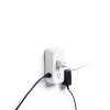 GE Wall Outlet Extender 6 Outlet Power Strip White-3