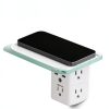 MIFASOPOWER Wall Outlet Extender 9 in 1 USB Charging Shelf-4