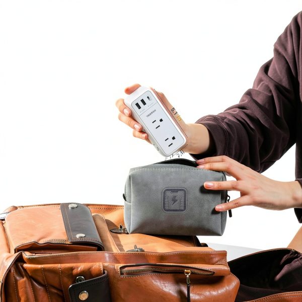 Tessan Wall Outlet Extender Rotating Plug Surge Protector-6