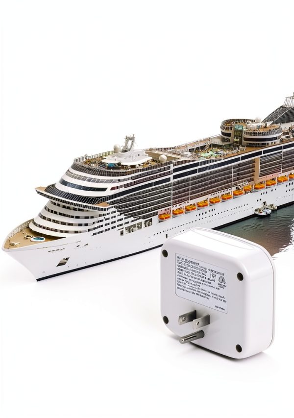 One Beat Power Strip USB Outlet Cruise Approved White-6