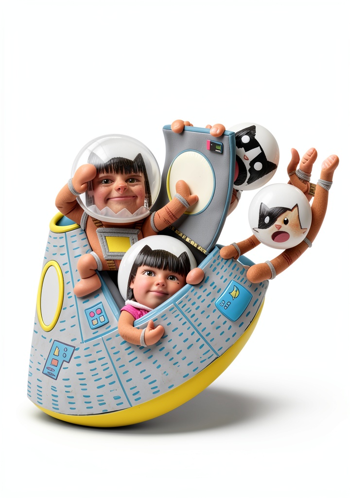 Children reading the science fiction graphic novel on a tablet