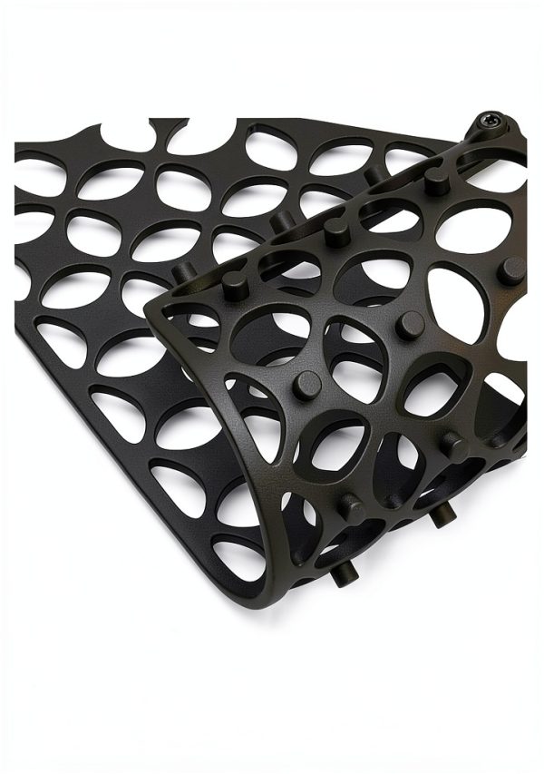 TOOVEM Silicone Sink Mat Black 2Pack-Center Drain Kitchen-1