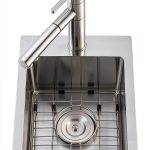 Brushed Nickel Kitchen Sink by VC CUCINE Stainless Steel-0