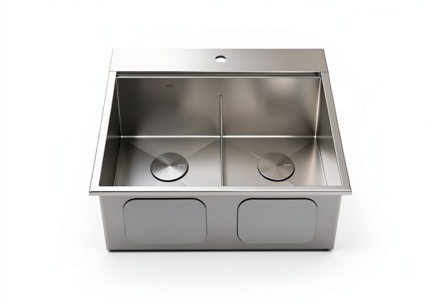 Kraus KWT302-30 Double Bowl Stainless Steel Kitchen Sink 30x22 Inch-11