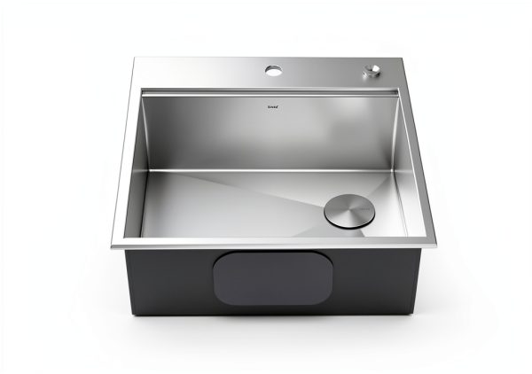 Kraus Drop-In Kitchen Sink 25 x 22 Inch Stainless Steel Workstation-10