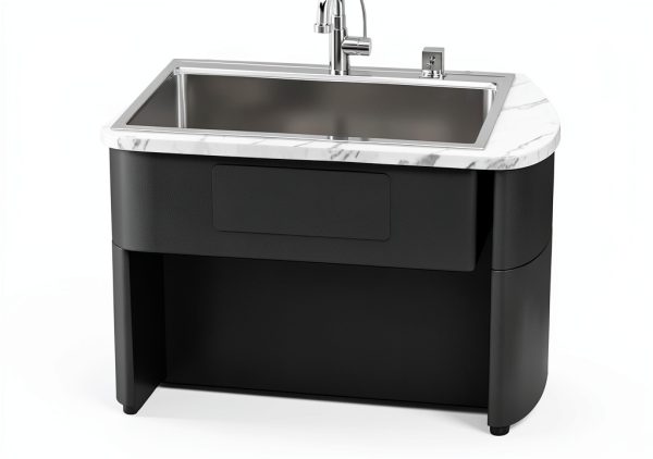 Lordear 33 Inch Drop In Kitchen Sink Workstation All In One SUS304 16 Gauge Stainless Steel 33x22 Drop In Sinks Single Bowl Handmade Above the Counter-6